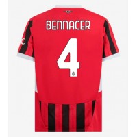 Camisa de time de futebol AC Milan Ismael Bennacer #4 Replicas 1º Equipamento 2024-25 Manga Curta